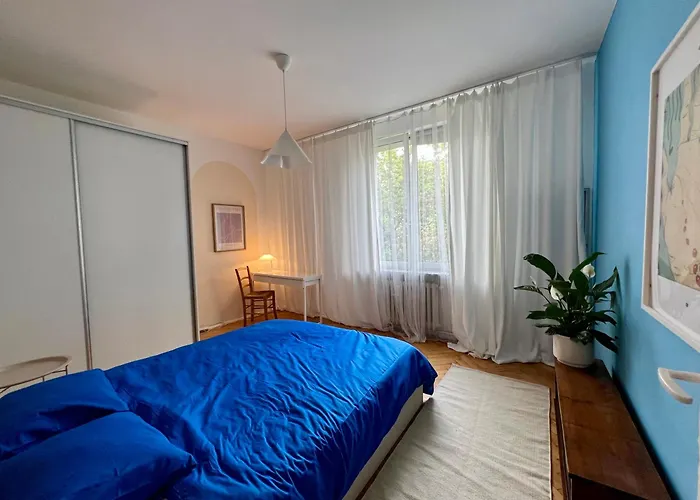 شقة Duze, Sloneczne I Spokojne Dwupokojowe Mieszkanie W Centrum Miasta فروتسواف