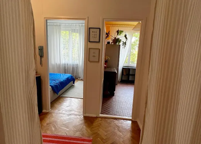 Duze, Sloneczne I Spokojne Dwupokojowe Mieszkanie W Centrum Miasta Apartment